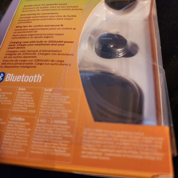 NEW PHILIPS IN-EAR UP BEAT TRUECWIRELESS EARPHONES - Picture 2 of 4